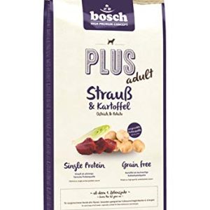 bosch HPC PLUS Autruche et pomme de terre – Croquettes pour chiens adultes de toutes races – mono-protéine – sans…