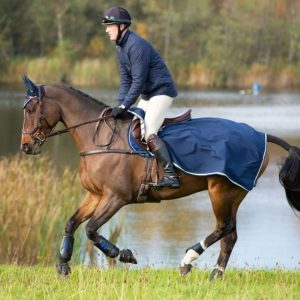 Horseware | Couvre-reins Rambo® Waterproof Fleece – Navy