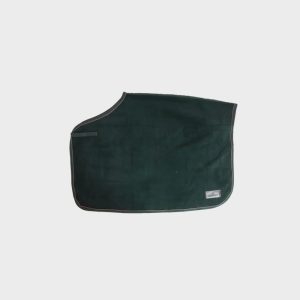Kentucky | Couvre-reins carré Heavy Fleece – Vert Sapin